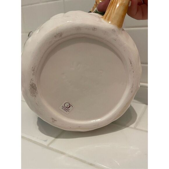 Vintage Fitz and Floyd Snowman Holiday Pitcher (original box) - Picture 6 of 8